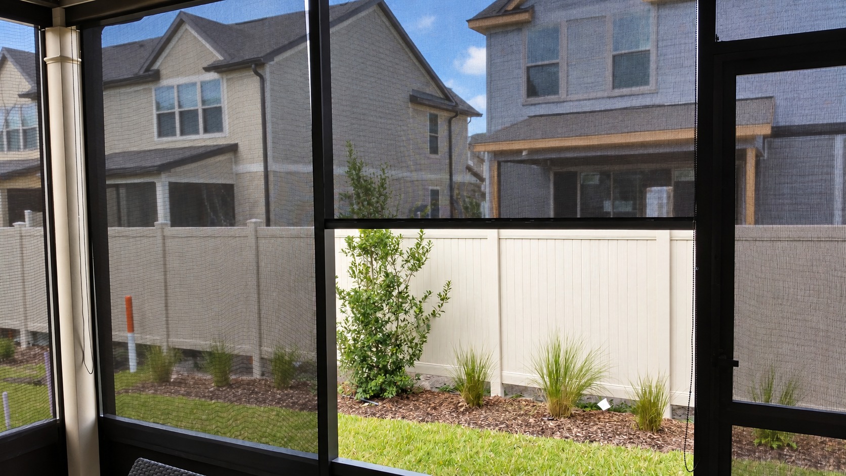 Dark solar shades from previous Florida work